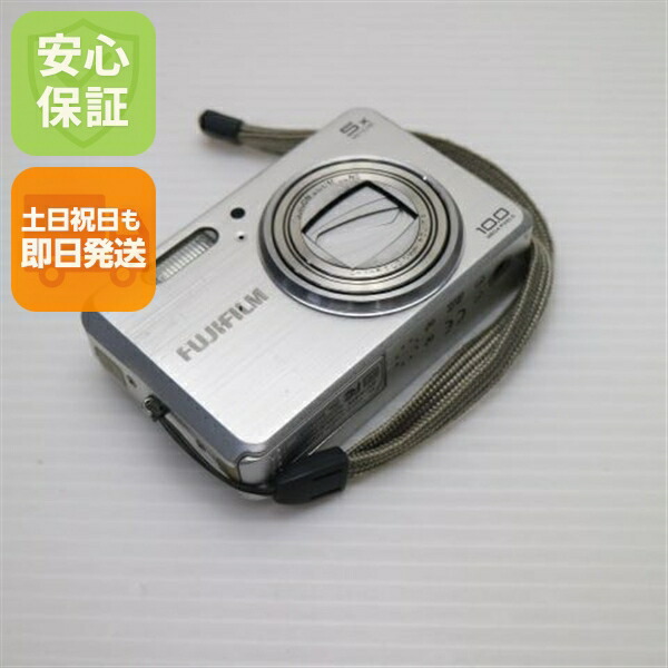 【中古】 美品 FinePix J150W しろがね色 安全性のある引き請ける 即日送りとどける FUJIFILM ディジカメ デジタル写真機 本体 週末祝送りとどける聞き届ける