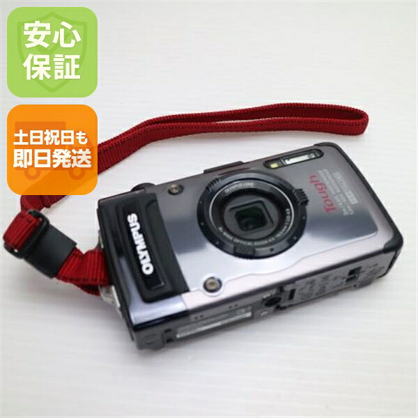 【中古】 新品負けず劣らず TG-1 しろがね色 楽になること引き受ける 即日送りとどける ディジカメ OLYMPUS デジタル写真機 本体 週末祝送りとどける聞き入れる