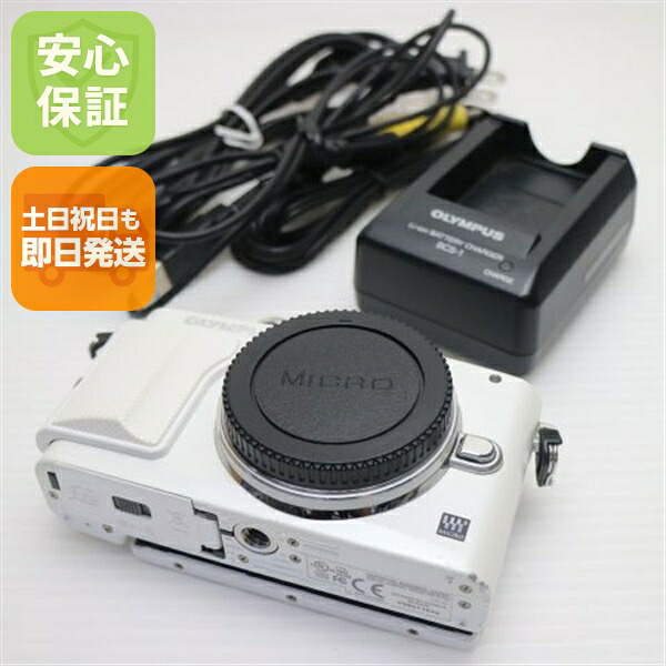 【中古】 中古 E-PL6 OLYMPUS PEN Lite 白いこと 即日送りとどける 銀鏡受け答え一眼 OLYMPUS 本体 週末祝送りとどける聞き届ける