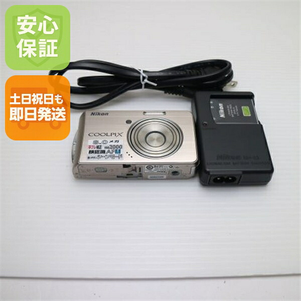 【中古】 超美品 COOLPIX S520 ともし火ブロンズ 安全性のある引き請ける 即日送りとどける Nikon ディジカメ デジタル写真機 本体 週末祝送りとどける聞き届ける