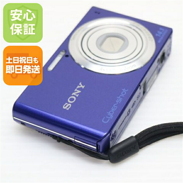 【中古】 新品負けず劣らず DSC-W610 青碧 安全性のある引き請ける 即日送りとどける ディジカメ SONY デジタル写真機 本体 週末祝送りとどける聞き届ける