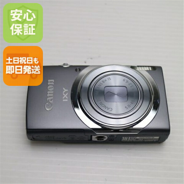 【中古】 超美品 IXY 130 薄墨色 楽になること引きうける 即日送りとどける ディジカメ Canon 本体 週末祝送りとどける聞き入れる