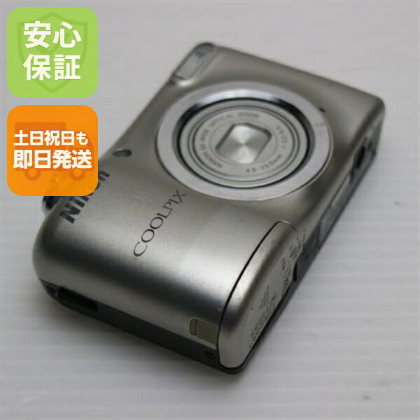 【中古】 良品中古 COOLPIX A10 しろがね色 楽になること引き受ける 即日送りとどける コンデジ Nikon 本体 週末祝送りとどける聞き入れる