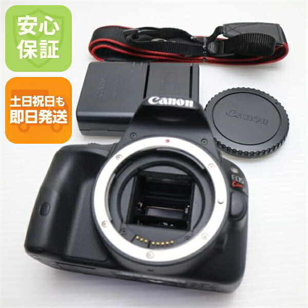 【中古】 超美品 EOS Kiss X7 黒いこと 安全性のある引き請ける 即日送りとどける デジタル一眼 Canon 本体 週末祝送りとどける聞き届ける