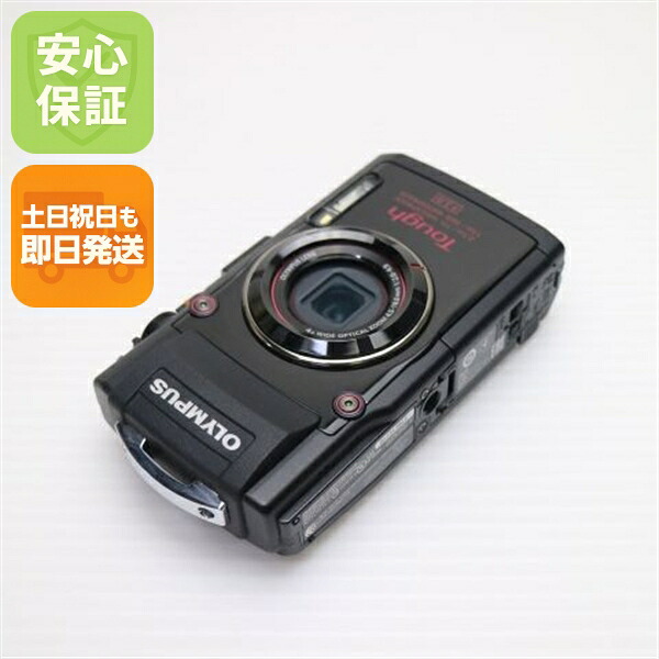 【中古】 超美品 TG-4 黒いこと 楽になること引き受ける 即日送りとどける コンデジ OPLYMPUS 本体 週末祝送りとどける聞き入れる
