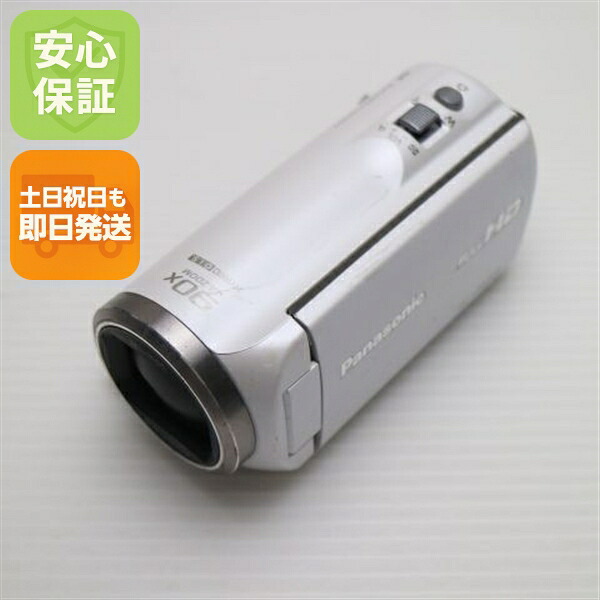 【中古】 良品中古 HC-V360MS ホワイト 安心保証 即日発送 デジビデ Panasonic 本体 土日祝発送OK｜エムティーエム
