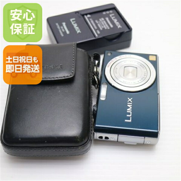 【中古】 美品 DMC-FX33 全ての存在青色 楽になること引き受ける 即日送りとどける Panasonic LUMIX ディジカメ 本体 週末祝送りとどける聞き入れる