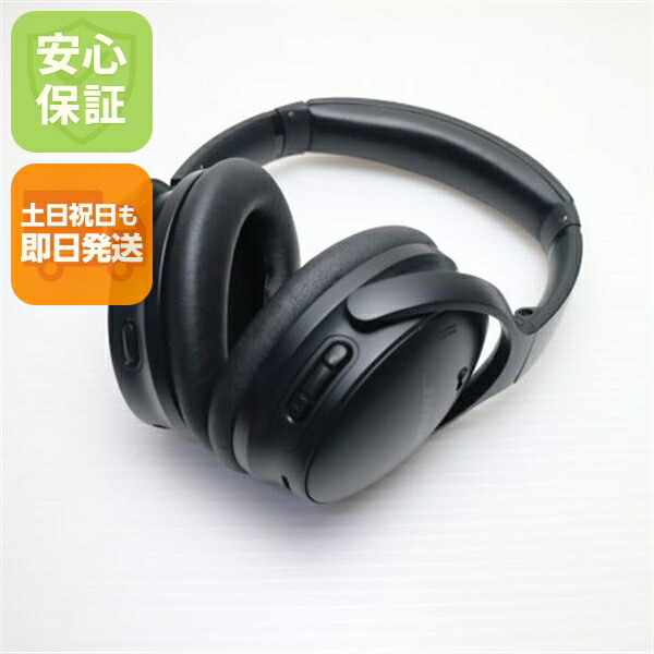【中古】超美品 QuietComfort Headphones 黒いこと  受話器 BOSE 楽になること引きうける 即日送りとどける  週末祝送りとどける聞き入れる