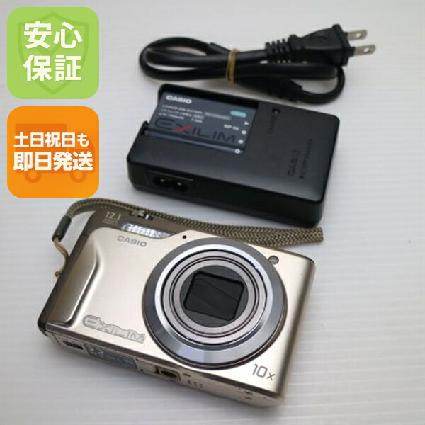 【中古】 新品負けず劣らず EX-H10 ゴールド 楽になること引きうける 即日送りとどける CASIO EXILIM ディジカメ 本体 週末祝送りとどける聞き入れる