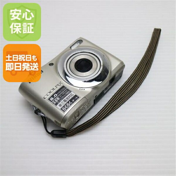 【中古】 美品 COOLPIX L21 しろがね色 楽になること引き受ける 即日送りとどける Nikon ディジカメ デジタル写真機 本体 週末祝送りとどける聞き入れる