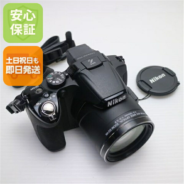 【中古】 超美品 COOLPIX P510 黒いこと 安全性のある引き請ける 即日送りとどける ディジカメ Nikon デジタル写真機 本体 週末祝送りとどける聞き届ける
