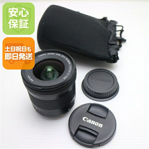 【中古】新品負けず劣らず 加農砲 EF-S10-18粍 F4.5-5.6 IS STM 広角望遠レンズ EF-Sマウント   楽になること引きうける 即日送りとどける 週末祝送りとどける聞き入れる