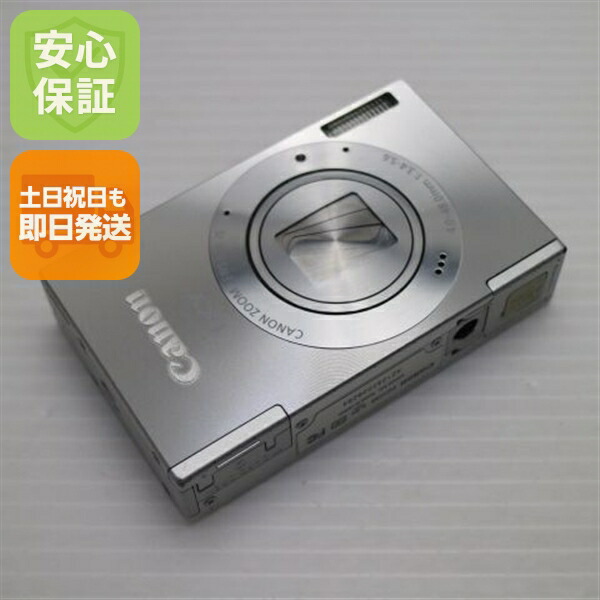 【中古】 超美品 IXY 3 しろがね色 楽になること引き受ける 即日送りとどける ディジカメ Canon デジタル写真機 本体 週末祝送りとどける聞き入れる