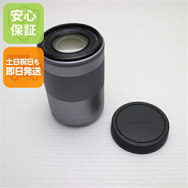 【中古】超美品 加農砲 EF-M55-200粍 F4.5-6.3 IS STM 望遠望遠レンズ EF-Mマウント   楽になること引きうける 即日送りとどける 週末祝送りとどける聞き入れる