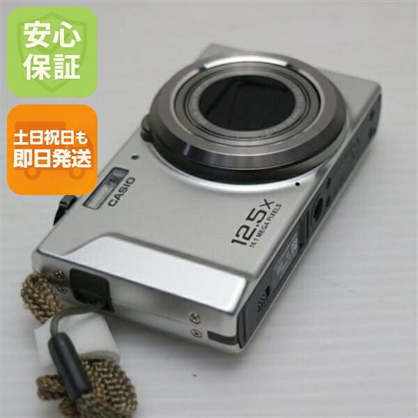 【中古】 超美品 EX-ZS160 しろがね色 楽になること引き受ける 即日送りとどける 本体 コンパクトデジタルカメラ 週末祝送りとどける聞き入れる