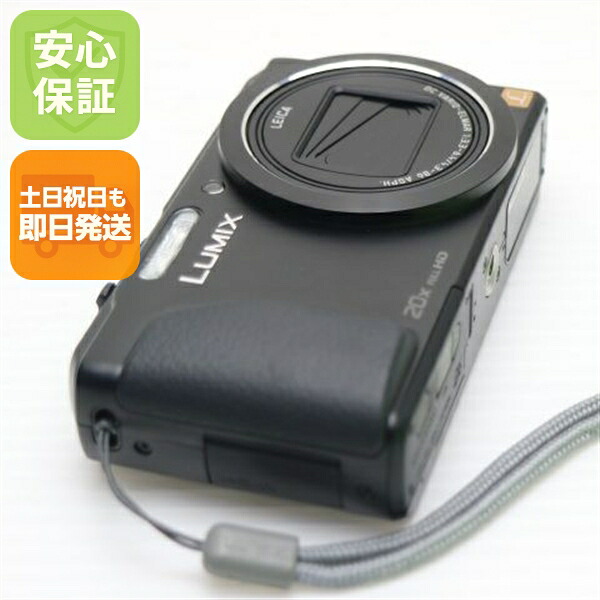 【中古】 美品 DMC-TZ40 LUMIX 黒いこと 楽になること引きうける 即日送りとどける ディジカメ Panasonic 本体 週末祝送りとどける聞き入れる