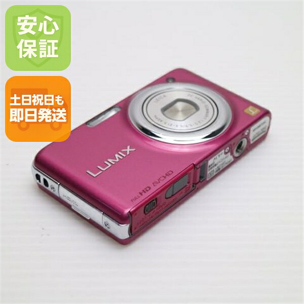 【中古】 超美品 DMC-FX77 グラマラスピンク 楽になること引き受ける 即日送りとどける Panasonic LUMIX ディジカメ 本体 週末祝送りとどける聞き入れる