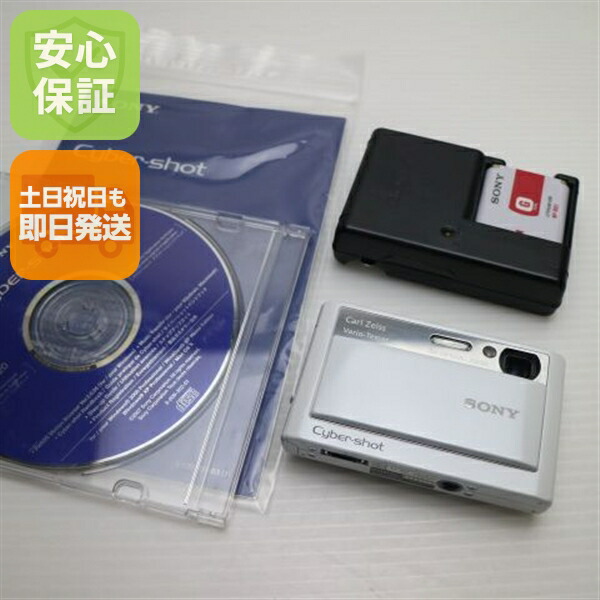 【中古】 新品負けず劣らず Cyber-shot DSC-T20 白いこと 楽になること引き受ける 即日送りとどける SONY ディジカメ デジタル写真機 本体 週末祝送りとどける聞き入れる