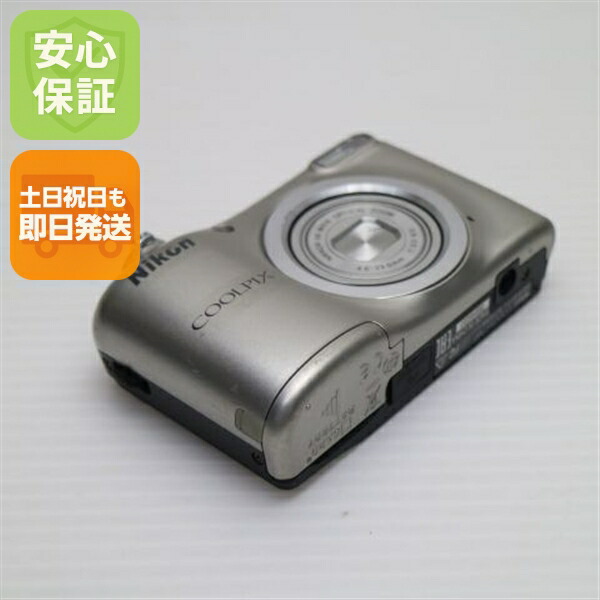 【中古】 良品中古 COOLPIX A10 しろがね色 楽になること引きうける 即日送りとどける コンデジ Nikon 本体 週末祝送りとどける聞き入れる