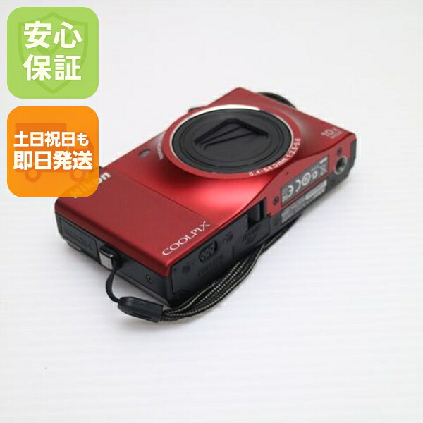 【中古】 新品負けず劣らず COOLPIX S8000 閃光電球赤いこと 楽になること引き受ける 即日送りとどける Nikon ディジカメ デジタル写真機 本体 週末祝送りとどける聞き入れる