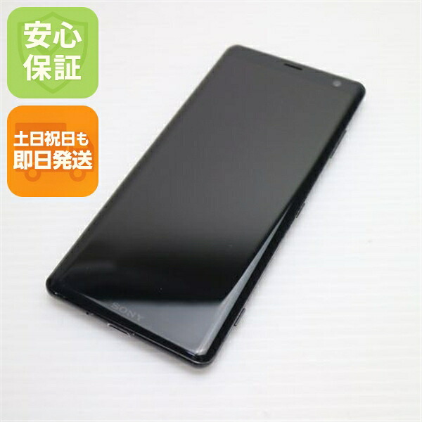 【中古】 美品 SO-01L Xperia XZ3 黒いこと スマホ 本体 白ROM 中古 週末祝送りとどける聞き届ける