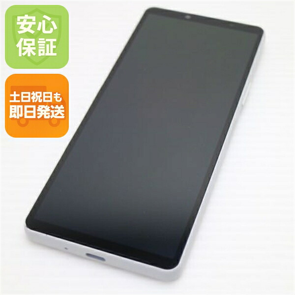 【中古】超美品 SIM無償性 Xperia 10 VI 白いこと スマホ SONY 楽になること引き受ける 即日送りとどける 週末祝送りとどける聞き入れる