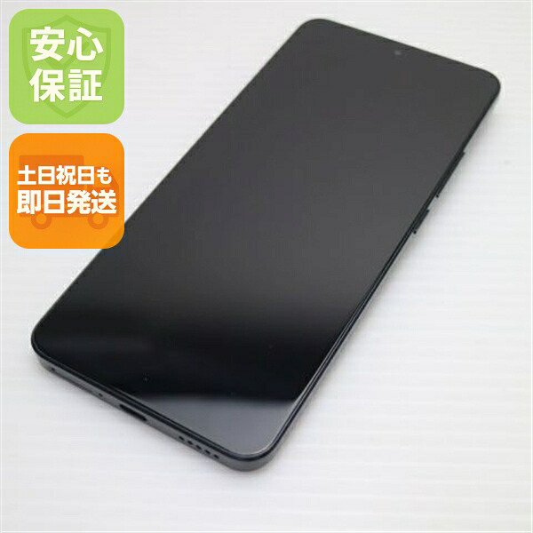 【中古】超美品 Xiaomi 13T XIG04 黒いこと  スマホ Xiaomi 楽になること引き受ける 即日送りとどける 週末祝送りとどける聞き入れる