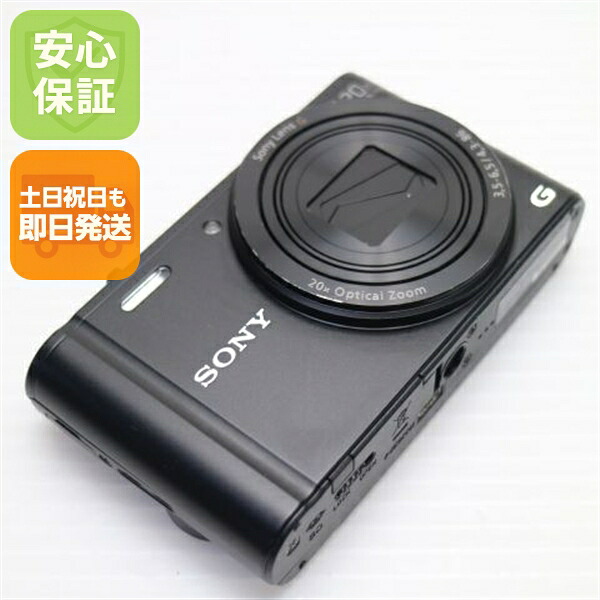 【中古】 美品 DSC-WX300 Cyber-shot 黒いこと 楽になること引き受ける 即日送りとどける ディジカメ SONY 本体 週末祝送りとどける聞き入れる