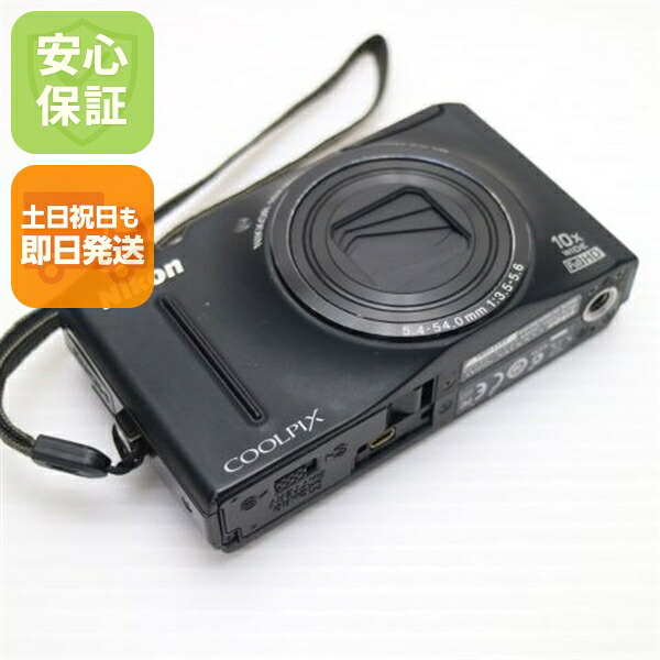【中古】 美品 COOLPIX S8100 ノーブルブラック 楽になること引き受ける 即日送りとどける Nikon ディジカメ デジタル写真機 本体 週末祝送りとどける聞き入れる
