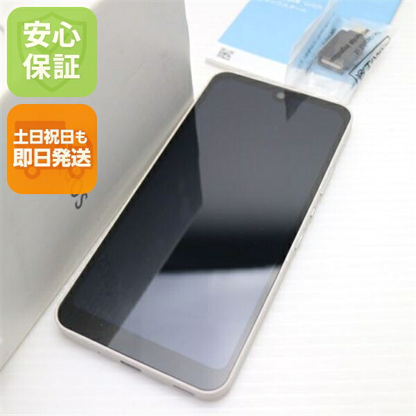 【中古】楽になること引き受ける 新品負けず劣らず AQUOS wish A104SH 象牙色 スマホ 白ROM 中古週末祝送りとどける聞き入れる