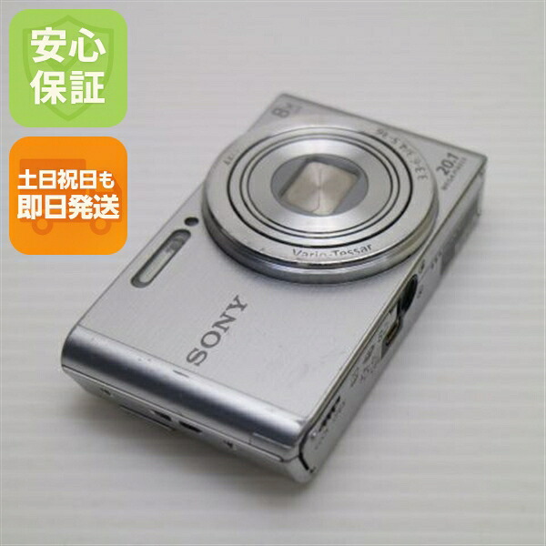 【中古】 良品中古 DSC-W830 しろがね色 中古 SONY 週末祝送りとどける聞き入れる