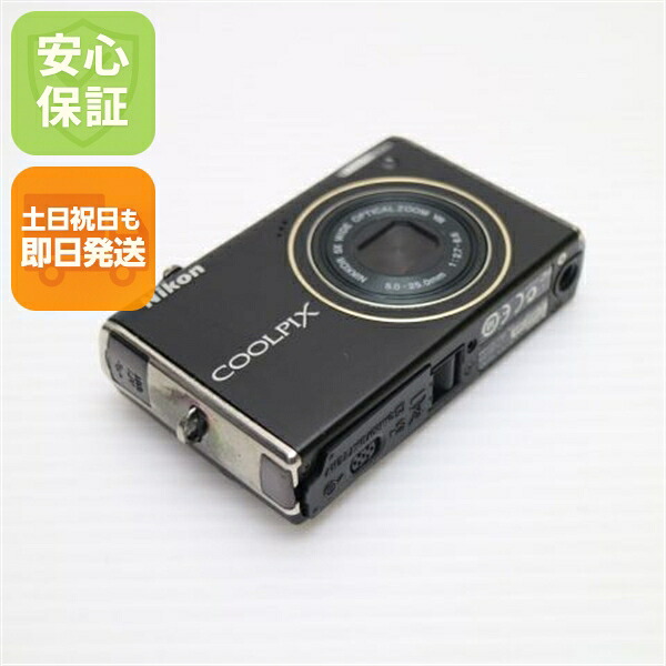 【中古】 中古 COOLPIX S640 ディープブラック 即日送りとどける Nikon ディジカメ デジタル写真機 本体 週末祝送りとどける聞き入れる