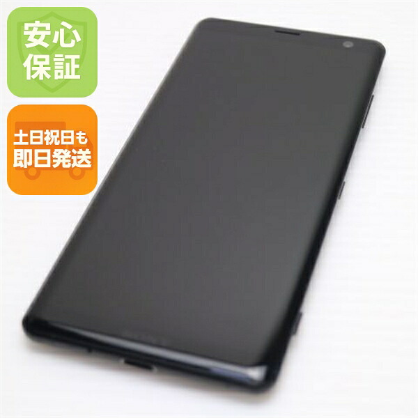 【中古】 超美品 SOV39 Xperia XZ3 黒いこと スマホ 本体 白ROM 中古 週末祝送りとどける聞き入れる