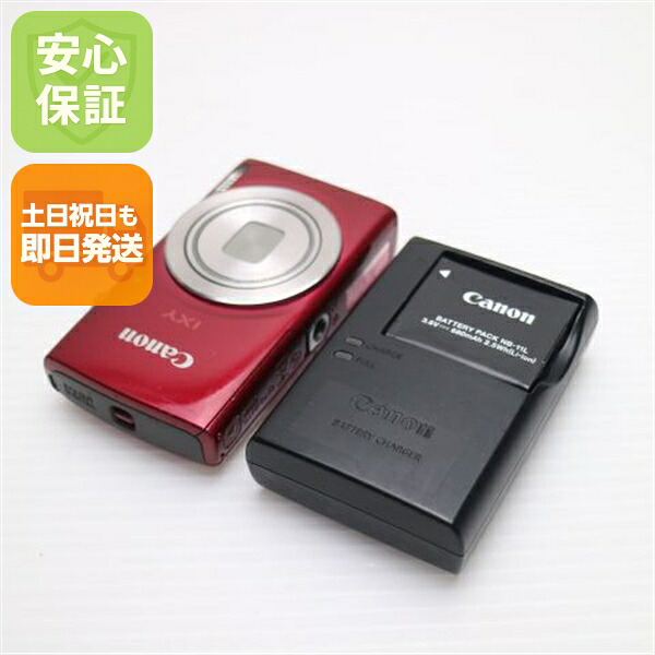 【中古】 中古 IXY 180 赤いこと 即日送りとどける コンデジ Canon 本体 週末祝送りとどける聞き入れる