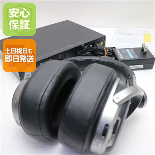 【中古】美品 MDR-HW700DS 黒いこと 受話器 SONY 楽になること引き受ける 週末祝送りとどける聞き入れる