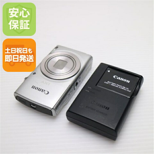 【中古】 中古 IXY 200 しろがね色 即日送りとどける コンデジ Canon 本体 週末祝送りとどける聞き入れる