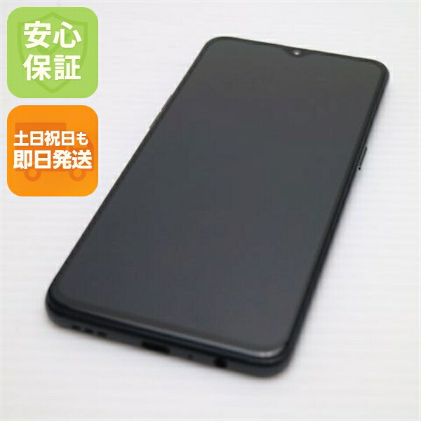 【中古】新品負けず劣らず OPPO Reno A 64GB 黒いこと スマホ 白ROM 中古スマホ 本体 週末祝送りとどける聞き入れる