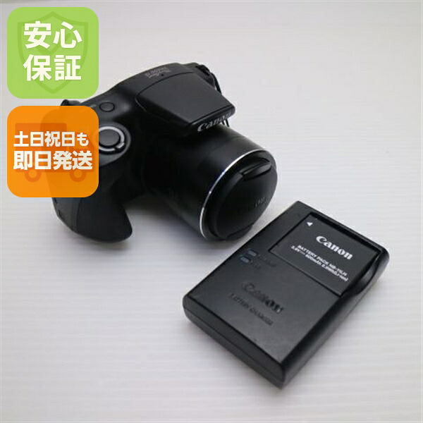【中古】 美品 PowerShot SX400 IS 黒いこと 楽になること引き受ける 即日送りとどける ディジカメ Canon 本体 週末祝送りとどける聞き入れる