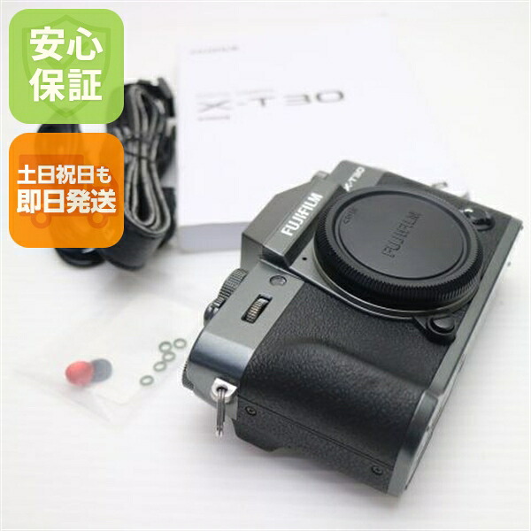 【中古】 超美品 FUJIFILM X-T30 黒いこと 楽になること引き受ける 即日送りとどける 本体 鏡鑑受け答え一眼 週末祝送りとどける聞き入れる