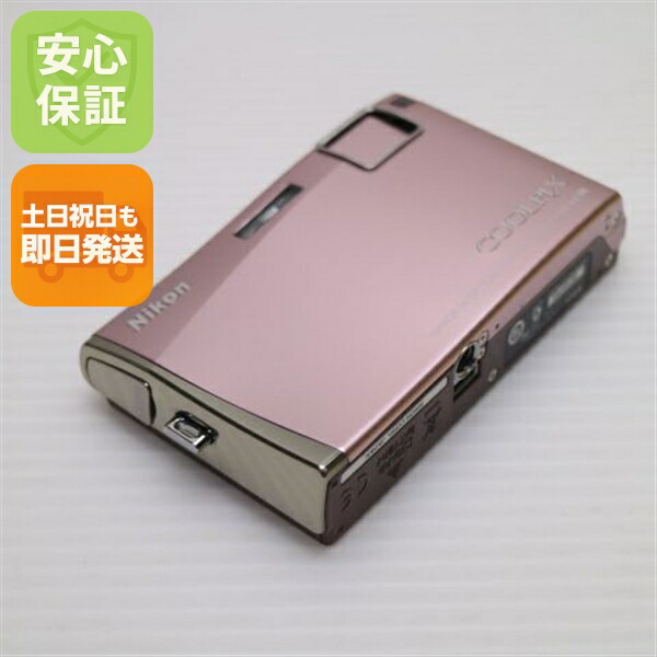 【中古】 中古 COOLPIX S60 ロイヤルサクラ色 即日送りとどける Nikon ディジカメ デジタル写真機 本体 週末祝送りとどける聞き入れる