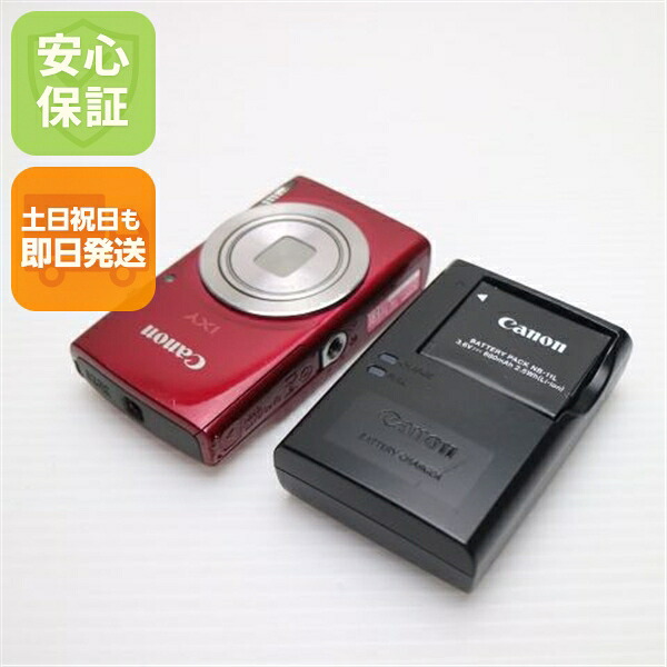 【中古】 中古 IXY 180 赤いこと 即日送りとどける コンデジ Canon 本体 週末祝送りとどける聞き入れる