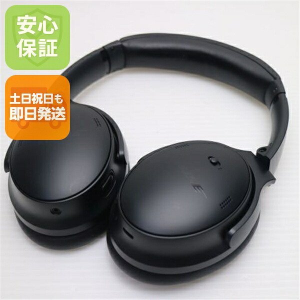 【中古】超美品 QuietComfort Headphones ブラック ヘッドホン BOSE 安心保証 即日発送 土日祝発送OK|エムティーエム