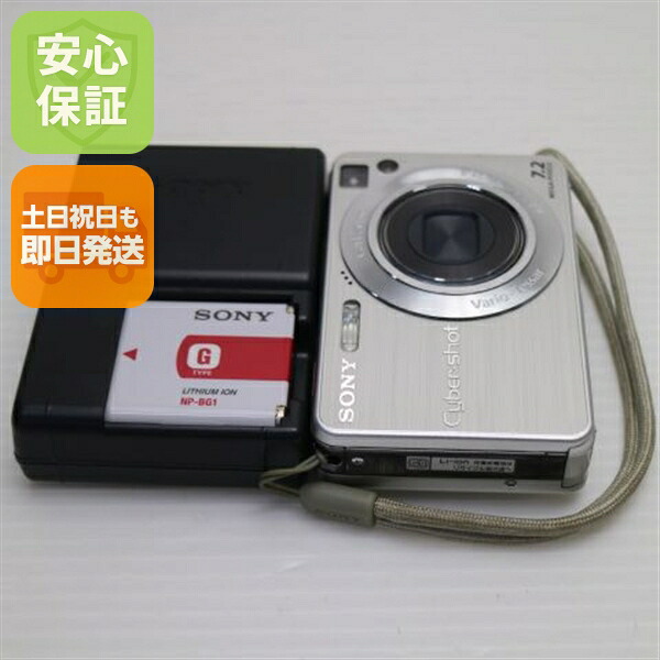 【中古】 美品 Cyber-shot DSC-W120 シルバー 安心保証 即日発送 SONY デジカメ デジタルカメラ 本体 土日祝発送OK｜エムティーエム 8,932円