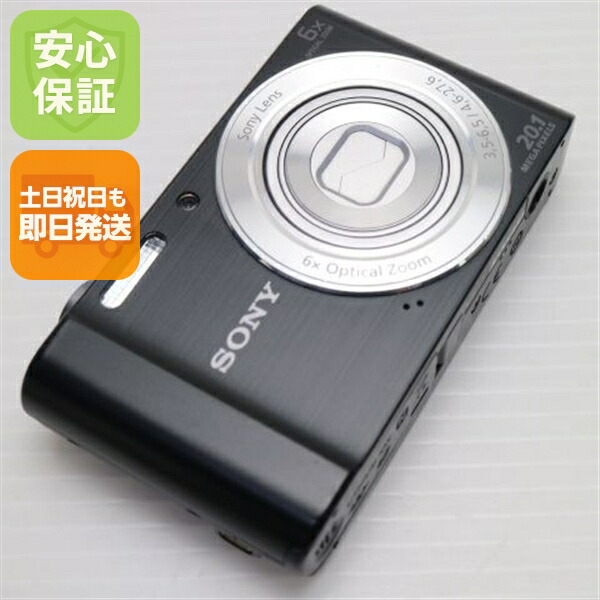 【中古】 超美品 DSC-W810 ブラック 安心保証 即日発送 デジカメ SONY 本体 土日祝発送OK｜エムティーエム