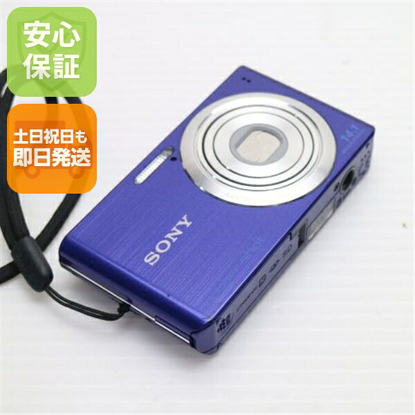 【中古】 美品 DSC-W610 ブルー 安心保証 即日発送 デジカメ SONY デジタルカメラ 本体 土日祝発送OK｜エムティーエム