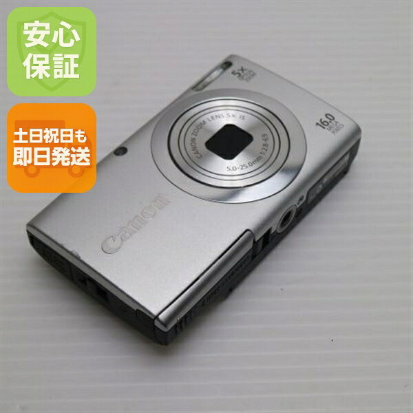 【中古】 超美品 PowerShot A2400 IS シルバー 安心保証 即日発送 デジカメ Canon デジタルカメラ 本体 土日祝発送OK｜エムティーエム