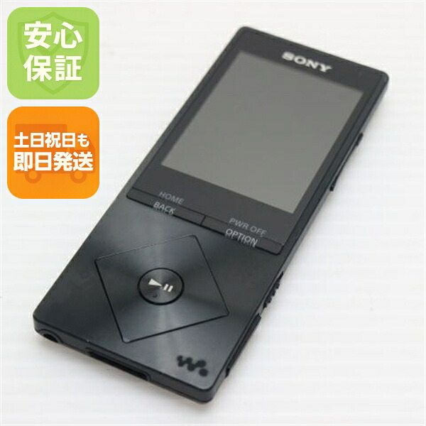 【中古】 良品中古 NW-A16 ブラック 安心保証 即日発送 walkman SONY 本体 土日祝発送OK｜エムティーエム 7,700円