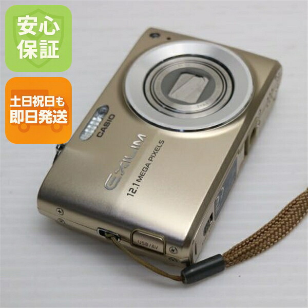 【中古】 美品 EX-Z400 ゴールド 安心保証 即日発送 CASIO EXILIM デジカメ 本体 土日祝発送OK|エムティーエム