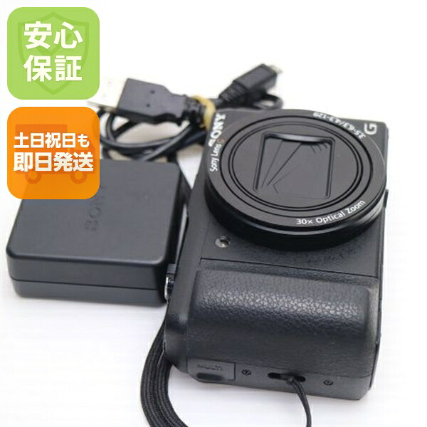 【中古】 美品 DSC-HX60V ブラック 安心保証 即日発送 デジカメ SONY 本体 土日祝発送OK｜エムティーエム