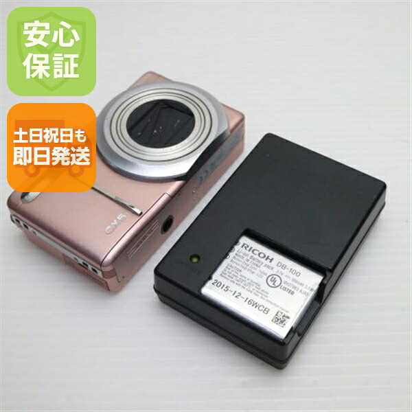 【中古】 中古 RICOH CX5 ローズピンク 即日発送 RICOH デジカメ デジタルカメラ 本体 土日祝発送OK|エムティーエム